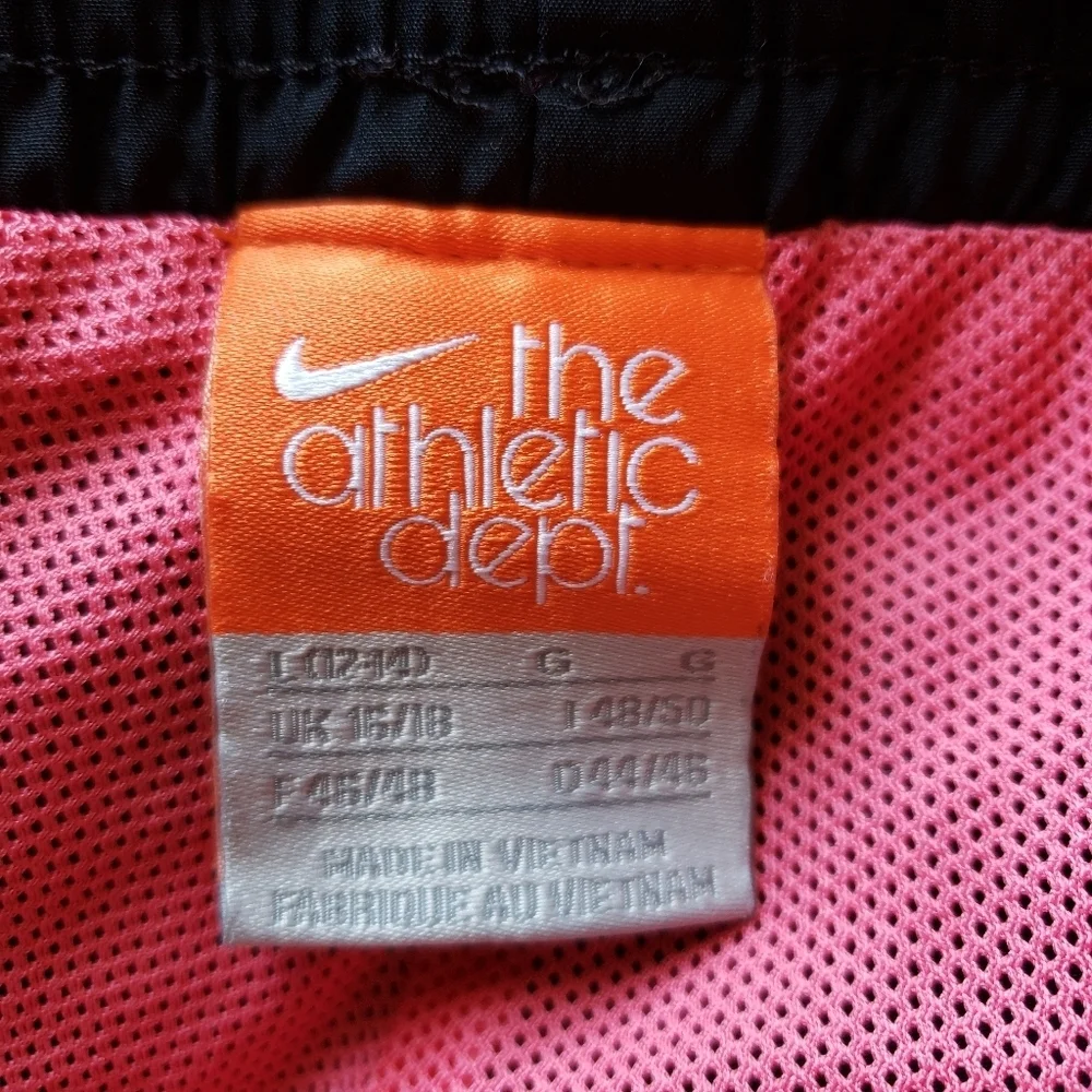 Nike Pants L Large Black Capri Track The Athletic Dept